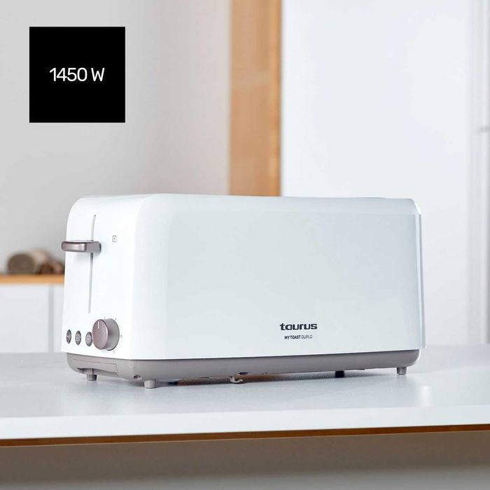 Тостер Taurus Mytoast Duplo, 1450W, Два дълги Слота