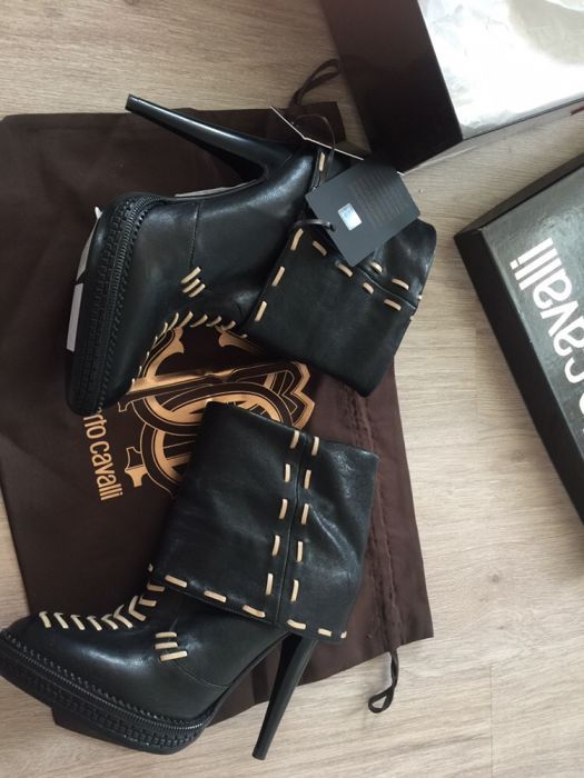 Roberto Cavalli сапоги оригинал кожа