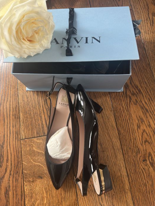 Balerini Lanvin originali noi full box 38,5