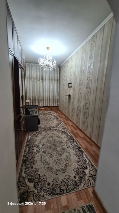 Квартира сдаётся 1 ком.  Район 1 Алматы