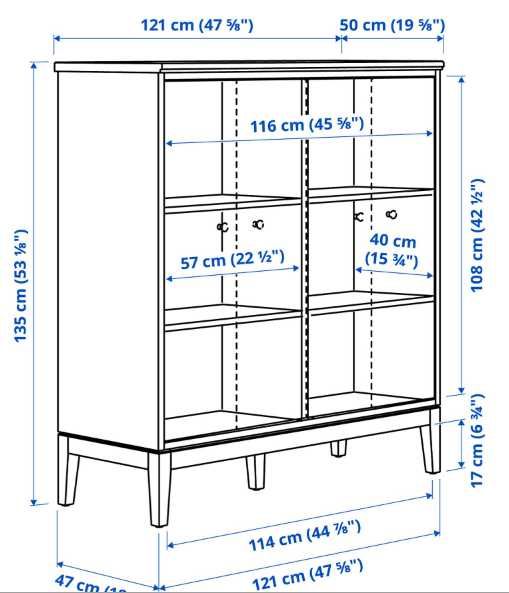 Шкаф и скрин IKEA IDANÄS