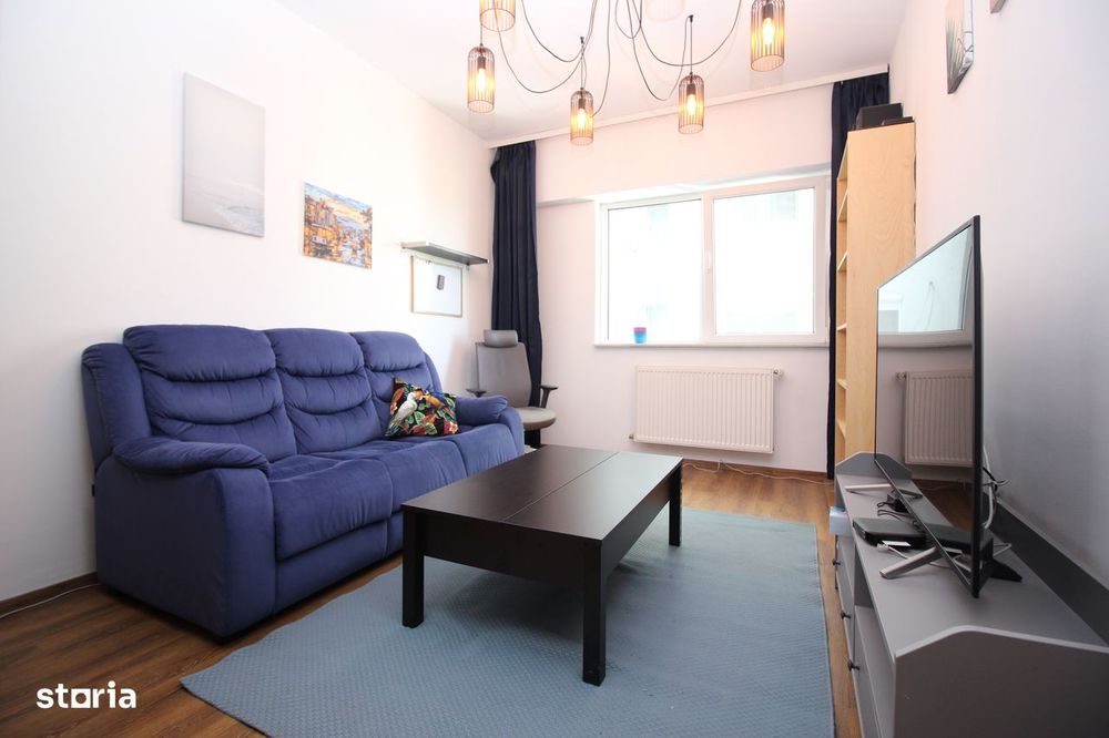 Berceni - Grand Arena, bloc 2015, 2 camere mobilat, parcare la liber — fotografia 1