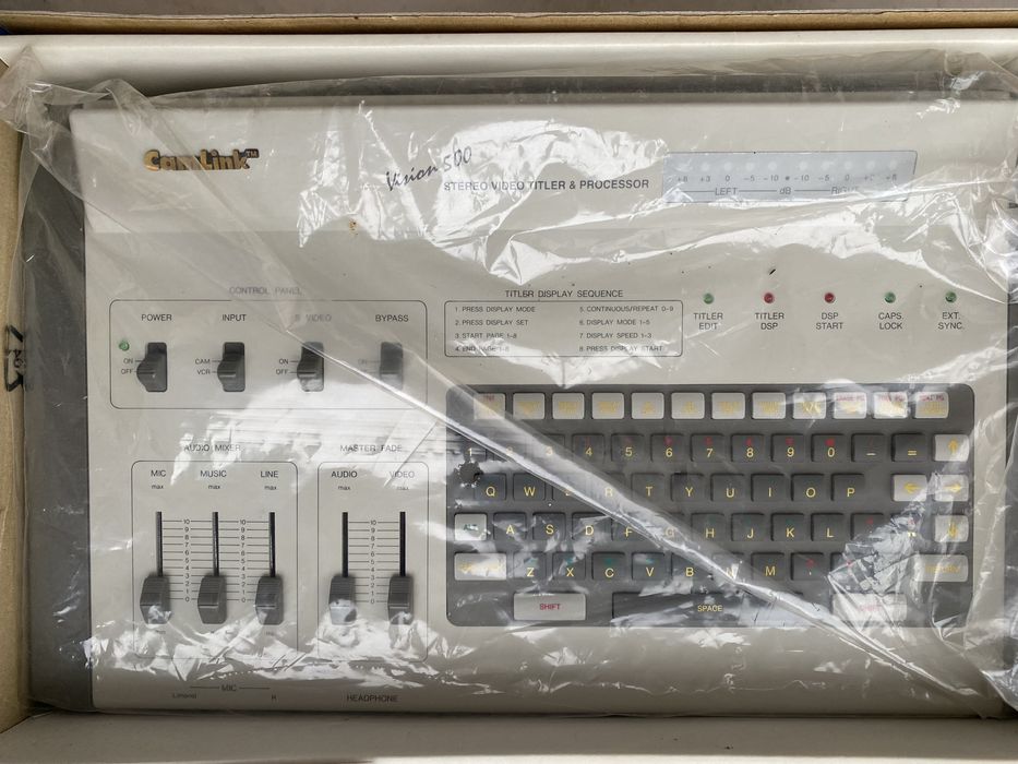 Stereo Video Titler and Processor Camlink Vision 500