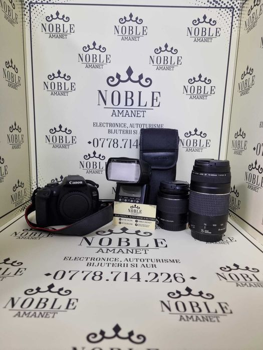 Noble Amanet - Canon EOS 2000D + accesorii