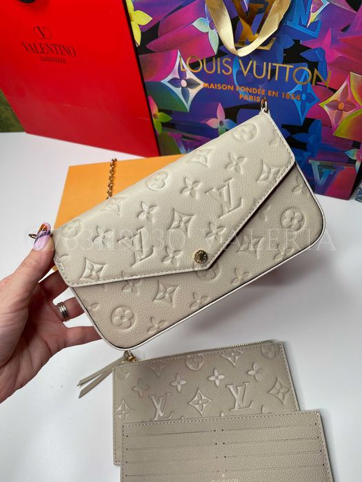 Geanta Louis Vuitton - Felice Ivoire +2 accesorii