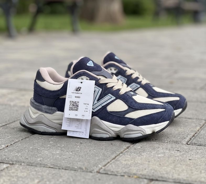 Adidasi New Balance 9060 Albastru Bleumarin - Full Box