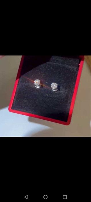 Бриллиантовые серьги