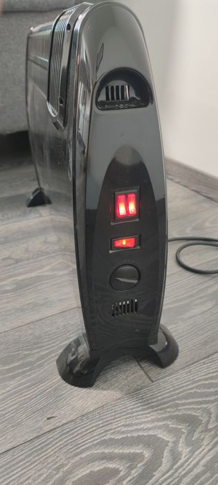 Kонвектор Елдом CFV2000 BL Подов 2000 W, с вентилатор, Черен