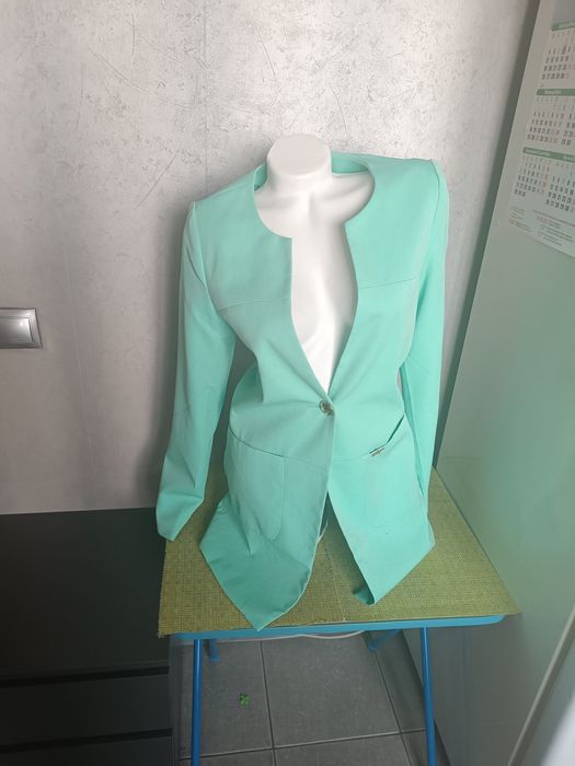 Пиджак/кардиган  бирюзовый,кофта кружево синяя,красная кофта хлопок.