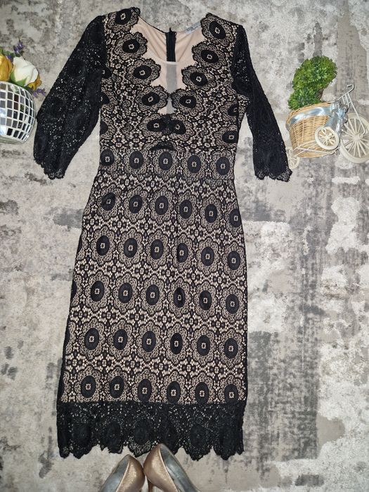 Rochie ocazie dantela elastica