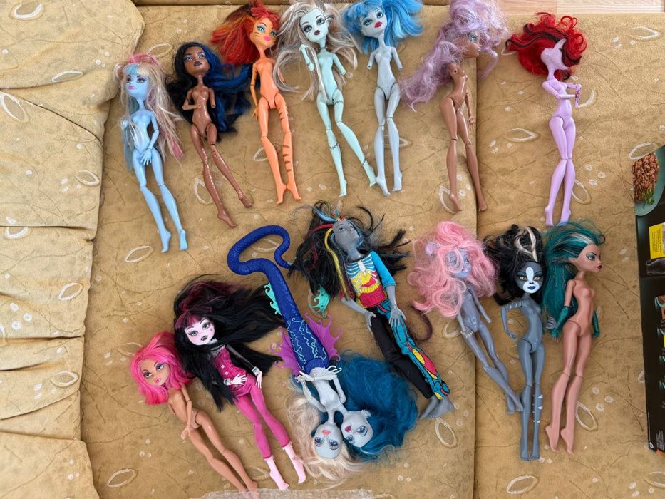Monster high, монстер хай, куклы, фигурки, дракулаура, френки, кукла