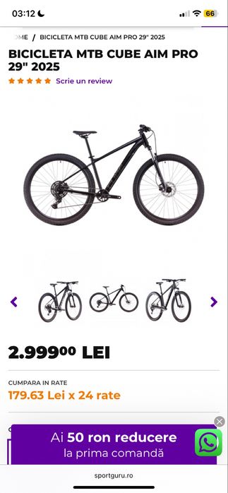 vand urgent bicicleta de munte!