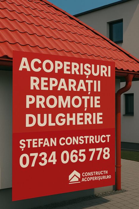 Dulgherie folie acoperisuri repartii etc.tigla metalica