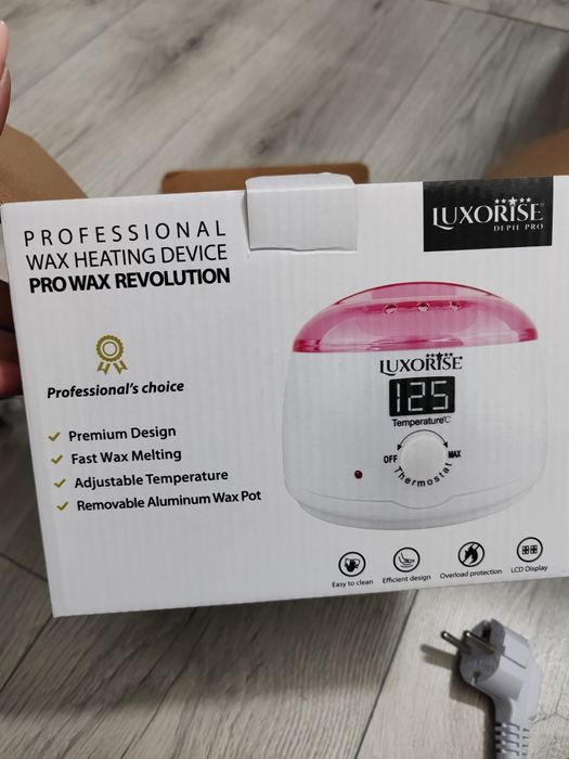 Aparat epilat cu ceara