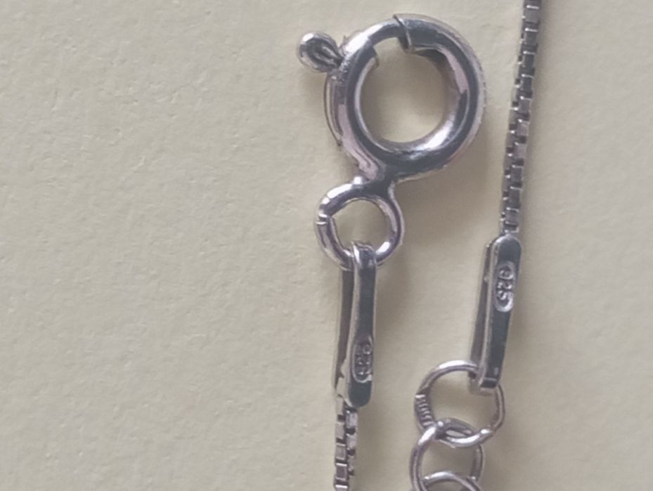 Set cercei și colier argint 925 și chihlimbar