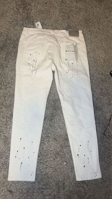 Бели Purple дънки