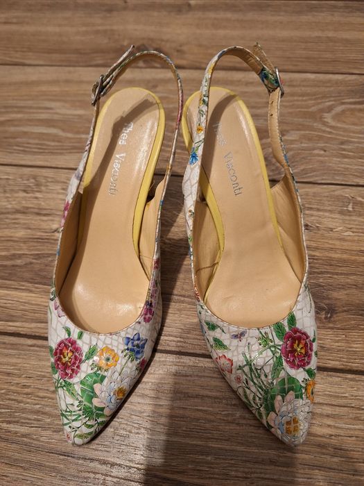Pantofi piele naturala Thea Viscontii