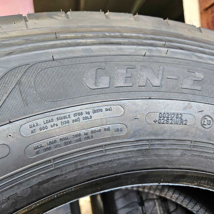 Нови предни гуми 315/60R22.5 Goodyear KMaxS Gen-2HL 154L 3PMFS DOT2025