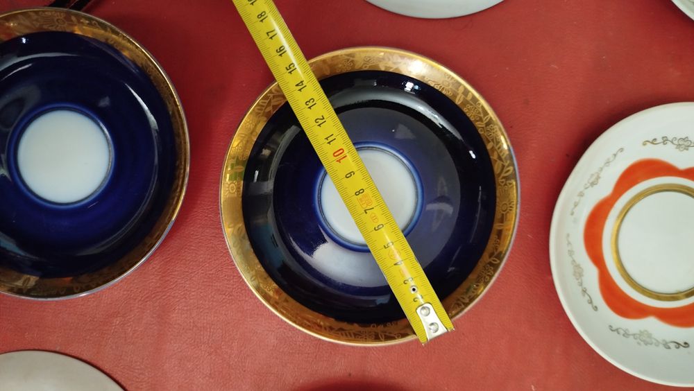 Фарфоровые блюдца СССР