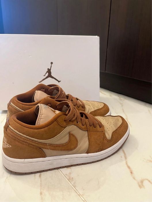 Nike Air Jordan 1 Low велур