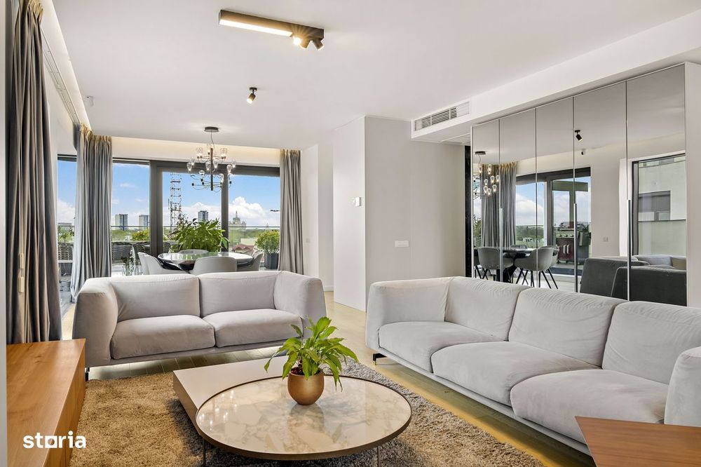 Penthouse Duplex | One Herastrau Plaza | Terase spectaculoase