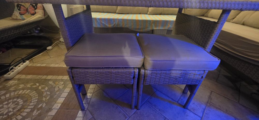 Mobilier terasa ratan