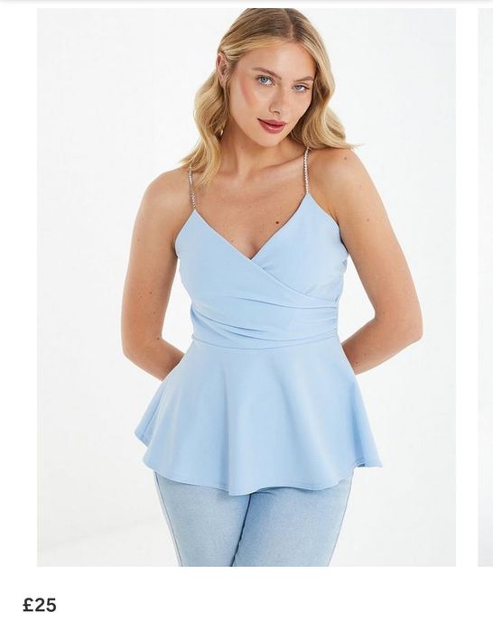 Top maieut culoare Baby blue