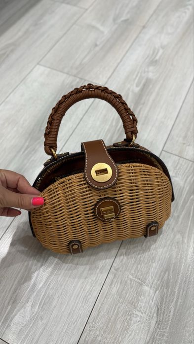 Zara Лятна Стилна дамска чанта