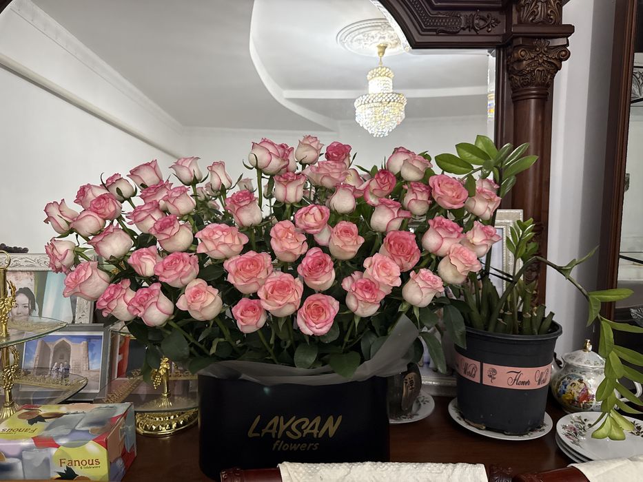 Ең балғын әдемі гүл шоқтары -арзан бағада ,жақыныңа қуаныш сыйла