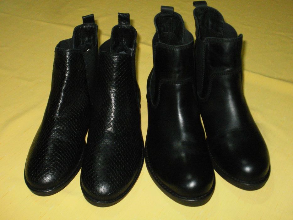 нови дамски боти естествена кожа 37/38