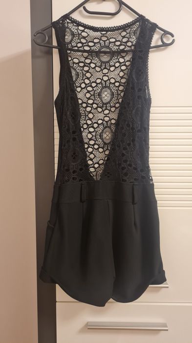 Salopeta scurta neagra XS-S