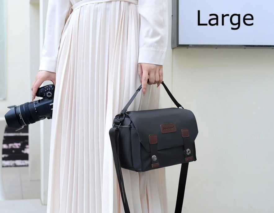 Чанта за фотоапарат , обективи / Два размера S , L / Canon , Sony и др