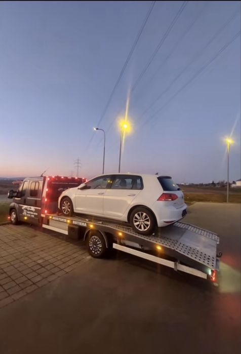 Ofer servicii non-stop de tractari auto
