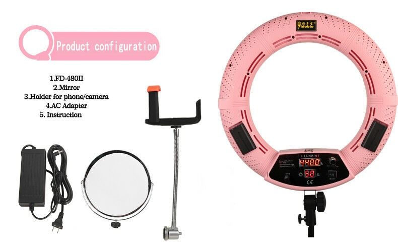 Профессиональная кольцевая лампа