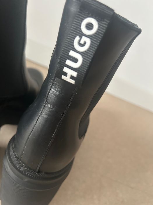 Продавам боти Boss, ест. кожа