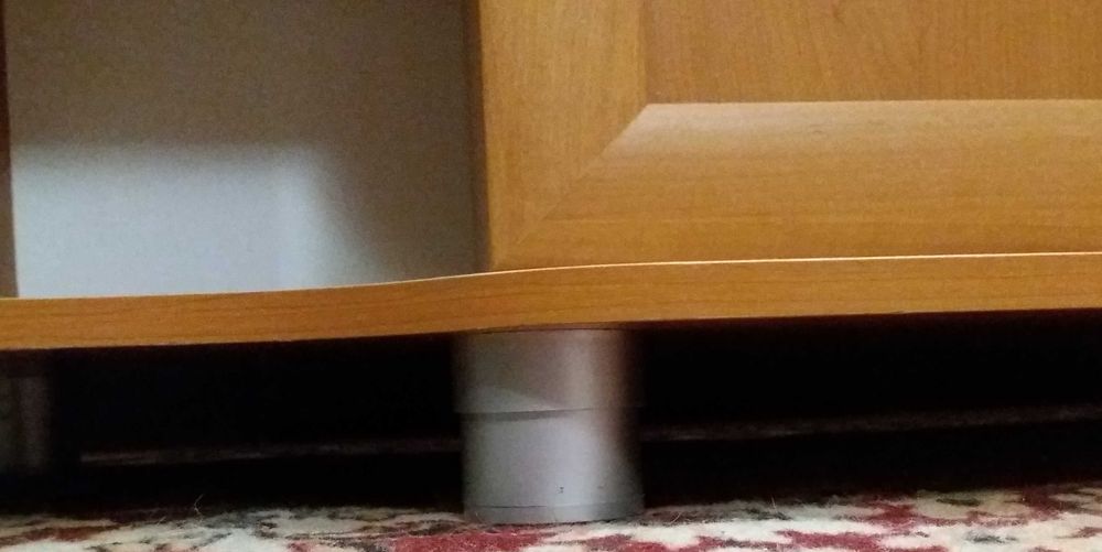 Нова холна секция за ТВ. Плътно ПДЧ 16мм, Череша.