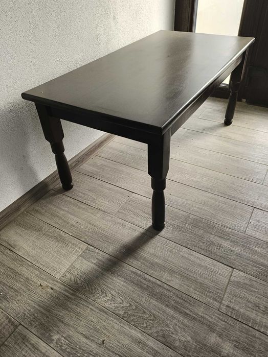 Masa din lemn de cafea +scaune