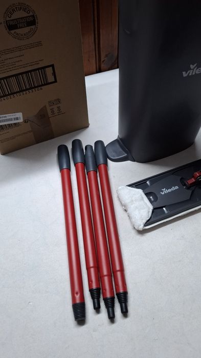 Vileda H2prO, моп кофа 2 резервоара, технология за отделяне водата.