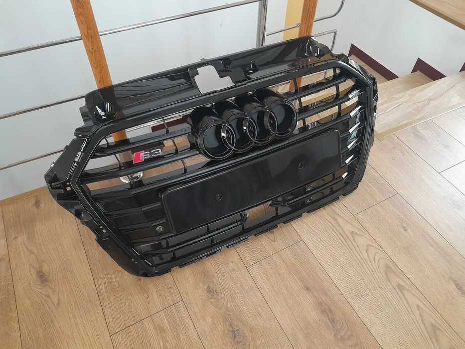 Grila bara fata audi S3 A3 fabricatie 2016 _ 2018 blak
