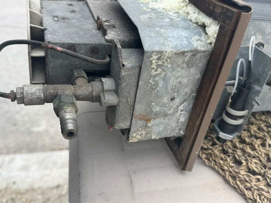 вградена газова печка за каравана