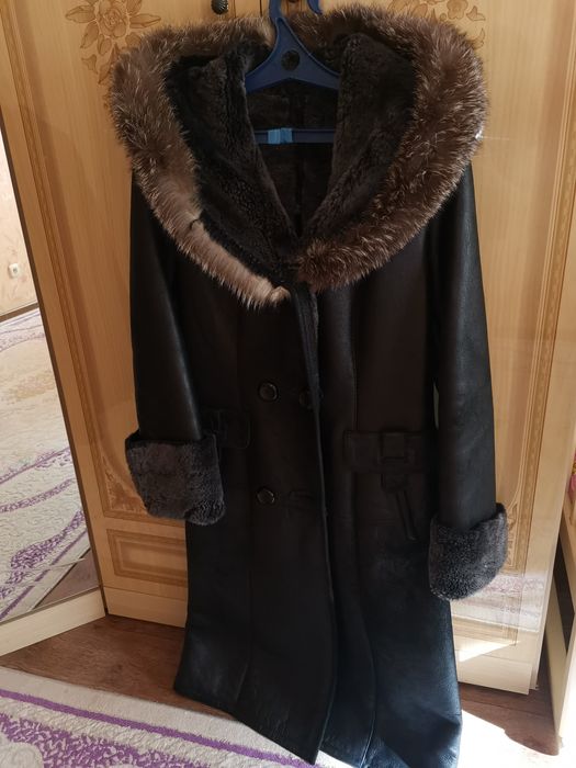 Кожаная дубленка натуральная