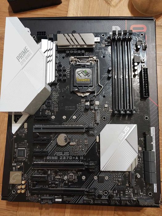 Asus Prime Z370-A II , LGA 1151, възможна комбинация с 9700KF, 9700K