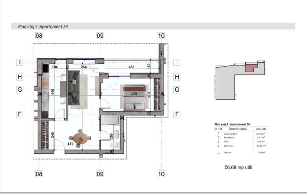Apartament 57 Mp cu Balcon TVA INCLUS Sector 3, Bucuresti,Nou,Salajan
