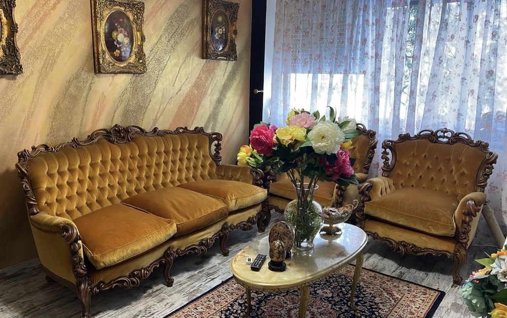 Vand canapea cu 2 fotolii