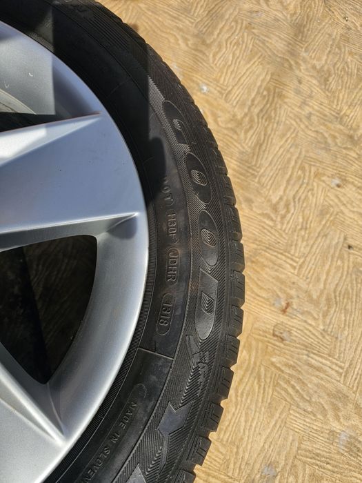 Jante aliaj 16" Skoda Octavia 2/3/4 Volkswagen cu anvelope 205/55/16