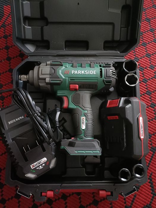 Cheie Pistol Impact Parkside 20V 400Nm