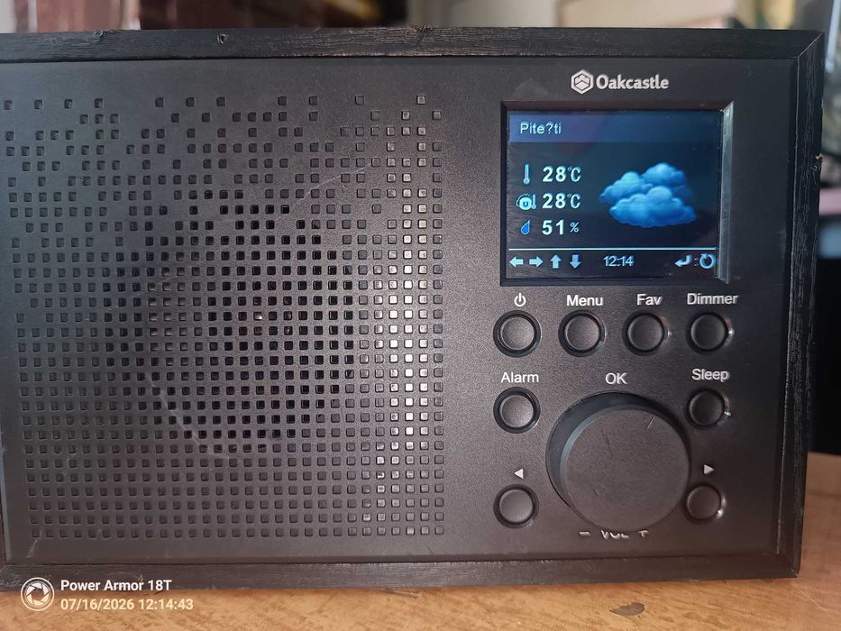 Internet Radio Oakcastle IR-100
