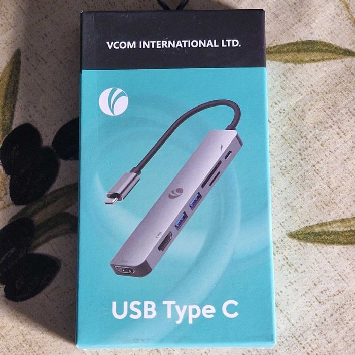 VCOM 7-в-1 USB C хъб два монитора с 4K HDMI 1080P HDMI 2*USB 3.0 данни