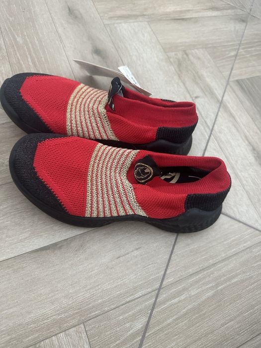 Pantofi sport Adidas Iron Man, culoarea rosu, textil, marimea 35, noi