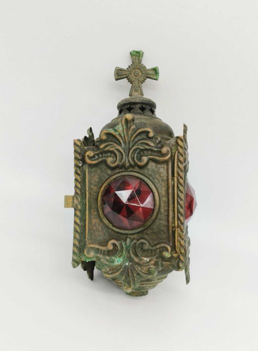 Изключително рядък и красив свещник - Италия - 1800-1850